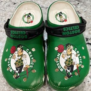 Boston Celtics Green Crocs